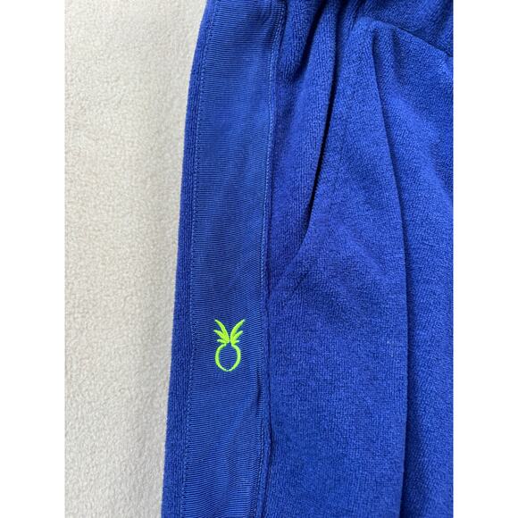 Dudley Stephens Jay jogger in cobalt blue terry 
fleece size Large - Picture 6 of 9